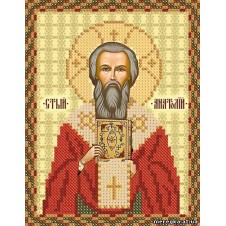 Рисунок на ткани для вышивания бисером "Св. Анатолий, Патриарх Константинопольский"